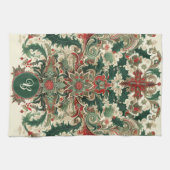Gepersonaliseerd Victoriaans/Classic/Vintage Kerst Theedoek (Horizontaal)