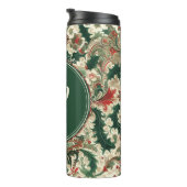 Gepersonaliseerd Victoriaans/Classic/Vintage Kerst Thermosbeker (Geroteerd rechts)