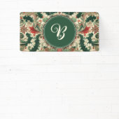 Gepersonaliseerd Victoriaans/Kerstmis Spandoek (Insitu)