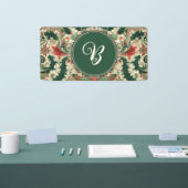 Gepersonaliseerd Victoriaans/Kerstmis Spandoek (Beurs)