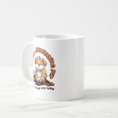 Gepersonaliseerd Vind uw innerlijke rust vandaag P Koffiemok (Voorkant links)