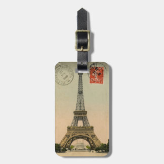 Gepersonaliseerd vintage Bagagelabel van het Brief