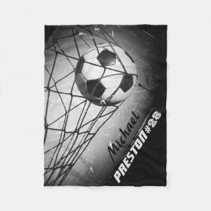 Gepersonaliseerd Vintage van de Koel Football van  Fleece Deken