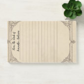 Gepersonaliseerd Vintage Vervallen Antiek Persoonl Post-it® Notes (Kantoor)