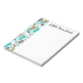 Gepersonaliseerd Violin Viola String Instrument Gi Notitieblok (Linkerzijde)