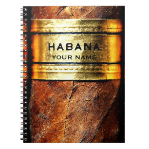 Gepersonaliseerd Vip Cuban Cigars Habana Notitiebo Notitieboek