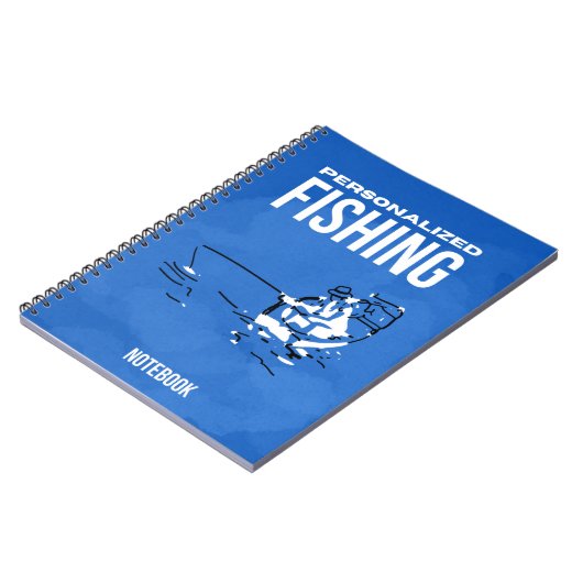 Gepersonaliseerd Vis Notitieboek (Linkerzijde)