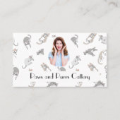 Gepersonaliseerd Visitekaartje Cattery Kattenpatro (Voorkant)