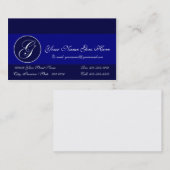 Gepersonaliseerd Visitekaartje G (Voorkant / Achterkant)