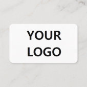 Gepersonaliseerd Visitekaartje Logo Uw eigen ontwe (Achterkant)