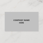 Gepersonaliseerd Visitekaartje Uw Logo Naam Info (Achterkant)