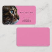 Gepersonaliseerd Visitekaartje voor Cattery (Voorkant / Achterkant)