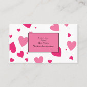 Gepersonaliseerd Visitekaartje voor Cattery (Achterkant)