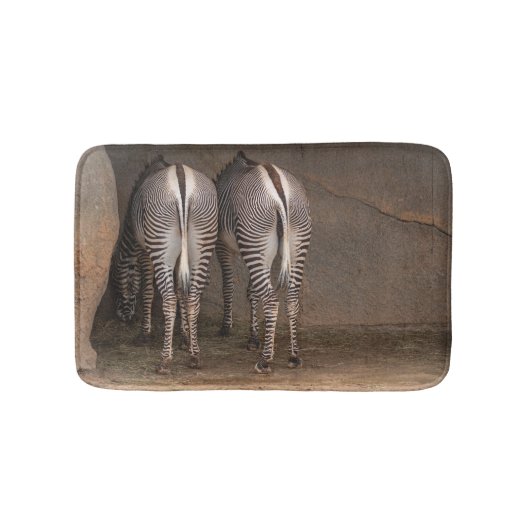 Gepersonaliseerd vlees van wilde tijgerbaden badmat (Voorkant)