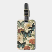 Gepersonaliseerd vlinder Bagagelabel (Voorkant verticaal)