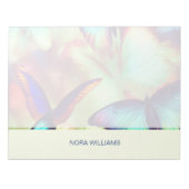 Gepersonaliseerd vlinder Notitieblok (Voorkant)