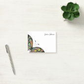 Gepersonaliseerd vlinder notitieblok post-it® notes (Kantoor)