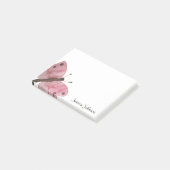 Gepersonaliseerd vlinder notitieblok post-it® notes (Schuin)