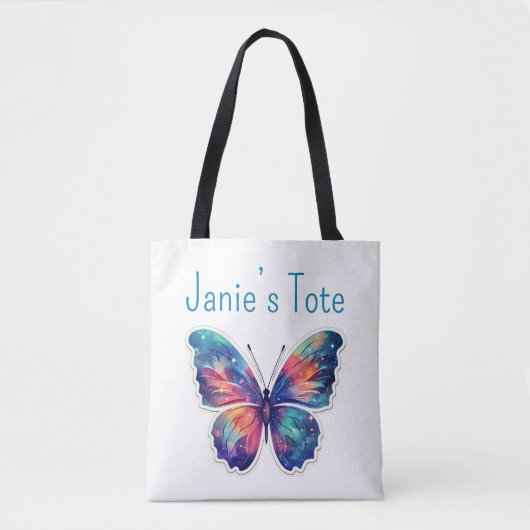 Gepersonaliseerd vlinder tas (Voorkant)