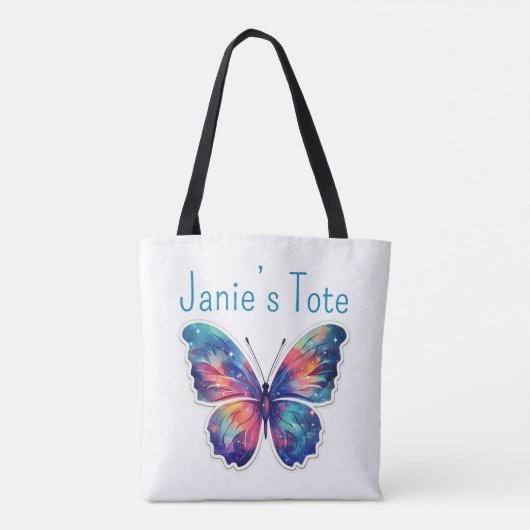 Gepersonaliseerd vlinder tas (Achterkant)