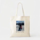 Gepersonaliseerd Voeg je eigen foto toe Tote Bag (Voorkant)