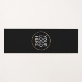 Gepersonaliseerd Voeg uw bedrijf toe Logo Aangepas Yogamat (Voorkant (horizontaal))
