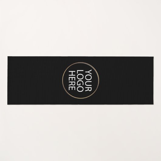 Gepersonaliseerd Voeg uw bedrijf toe Logo Aangepas Yogamat (Voorkant (horizontaal))