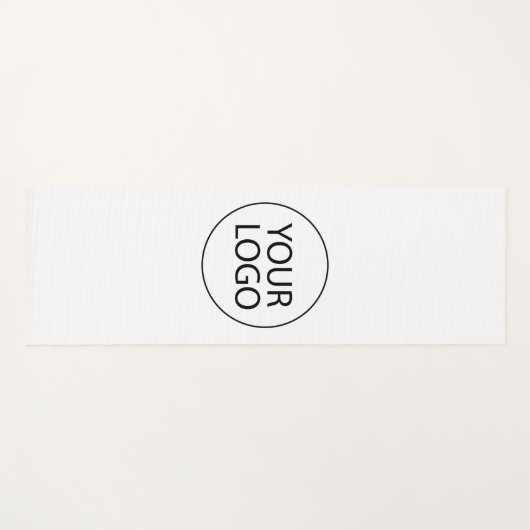 Gepersonaliseerd Voeg uw bedrijf toe Logo Aangepas Yogamat (Voorkant (horizontaal))