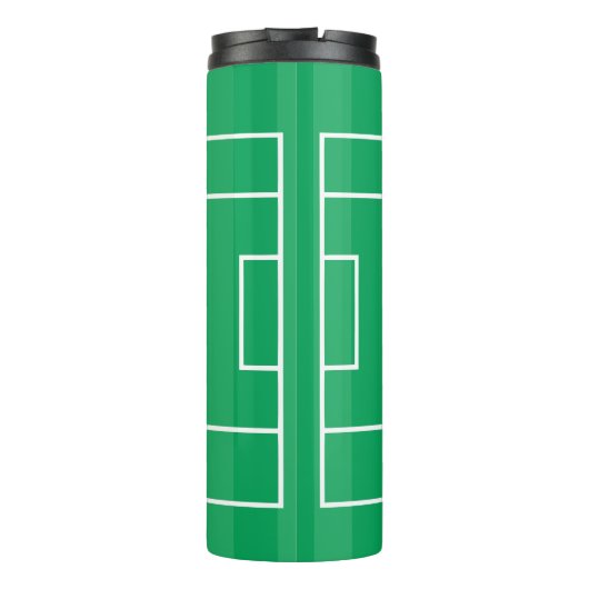 Gepersonaliseerd Voetbal en spelers Thermosbeker (Achterkant)