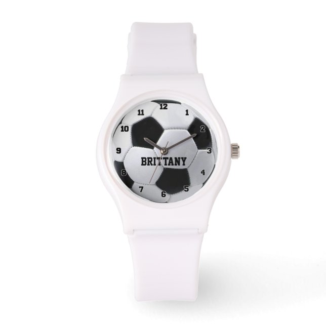 Gepersonaliseerd Voetbal horloge (Voorkant)