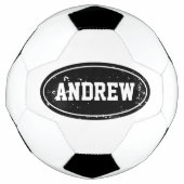  gepersonaliseerd voetbal met douanenaam (Voorkant)