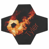 Gepersonaliseerd Voetbal met Flames (Enkel)