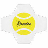 Gepersonaliseerd voetbal met tennisbal logo (Enkel)