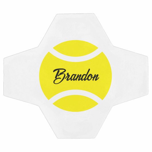 Gepersonaliseerd voetbal met tennisbal logo (Enkel)