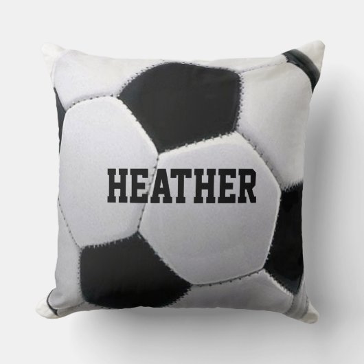 Gepersonaliseerd Voetbal MoJo Pillow Kussen (Voorkant)