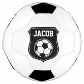 Gepersonaliseerd voetbal ontwerp met aangepaste na (Voorkant)