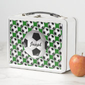 Gepersonaliseerd Voetbal op Football Patroon (In situ)