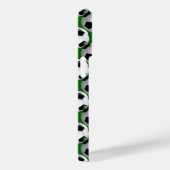 Gepersonaliseerd Voetbal op Football Patroon Case-Mate iPhone Case (Achterkant / Rechts)