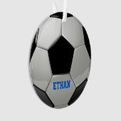 Gepersonaliseerd Voetbal Ornament (voorkant)