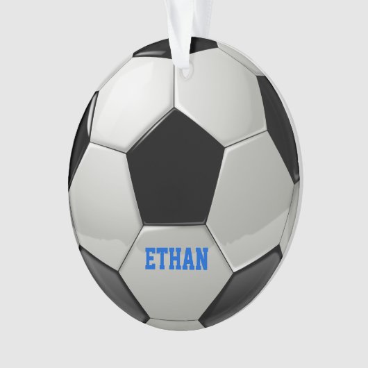 Gepersonaliseerd Voetbal Ornament (voorkant)