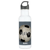 Gepersonaliseerd Voetbal Waterfles (Voorkant)