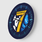 Gepersonaliseerd voetbalcadeau, Voetbal 7 Grote Klok (Hoek)