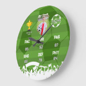 Gepersonaliseerd voetbalcadeau voor kinderen, aang grote klok (Hoek)