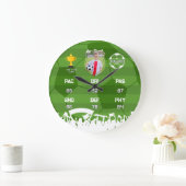 Gepersonaliseerd voetbalcadeau voor kinderen, aang grote klok (Huis)