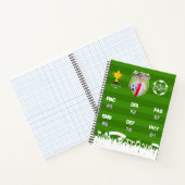 Gepersonaliseerd voetbalcadeau voor kinderen, aang notitieboek (Binnen)