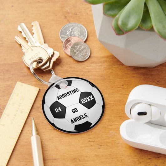 Gepersonaliseerd voetbalcadeaus voor jongens en me sleutelhanger (Bureau)