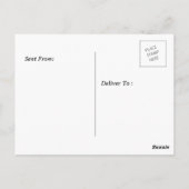 Gepersonaliseerd voetbalveld briefkaart (Achterkant)