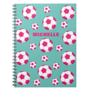 Gepersonaliseerd voetbalveld notitieboek