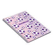 Gepersonaliseerd Voetbalveld Notitieboek (Rechterzijde)