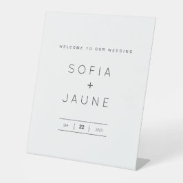 Gepersonaliseerd voetstuk - Elegant display Reclamebord Met Voetstuk